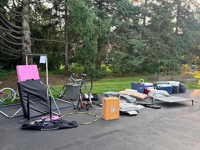 Multi-family garage sale