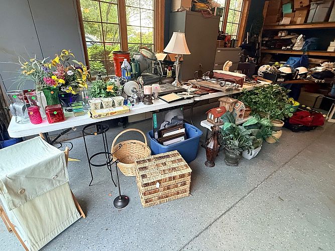 Multi-family garage sale photo