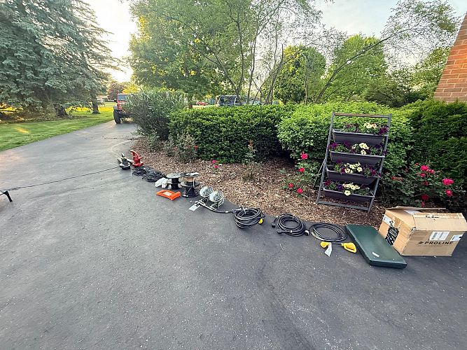 Multi-family garage sale photo