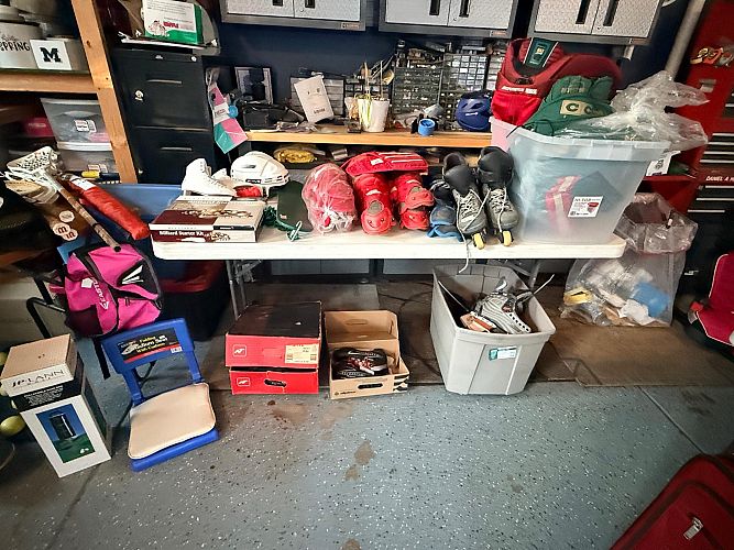 Multi-family garage sale photo