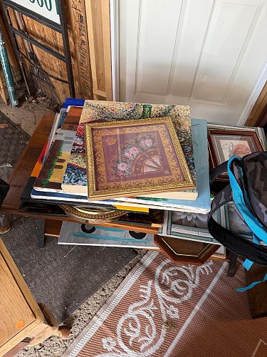 Huge Garage Sale! Clothes/sports/art/kids photo