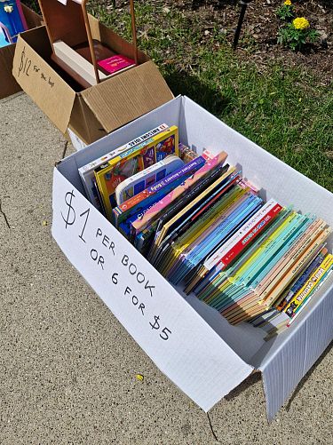 Garage sale photo