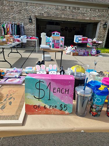 Garage sale photo
