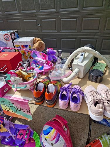 Garage sale photo