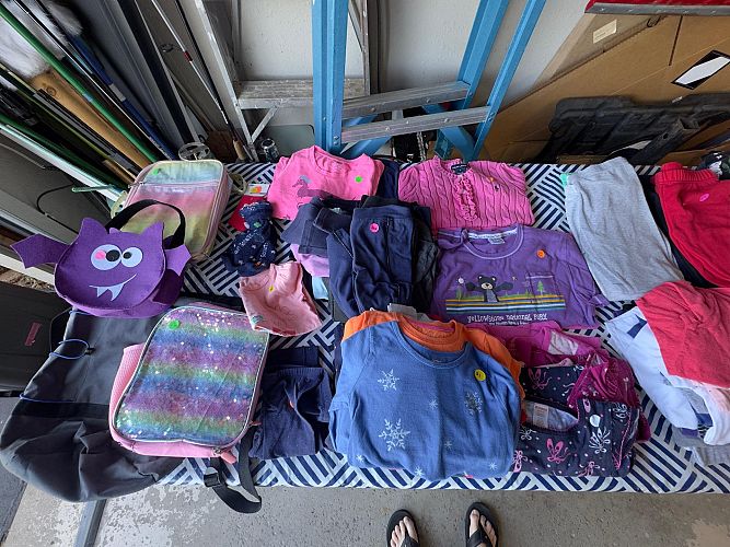 Garage sale round 2 photo