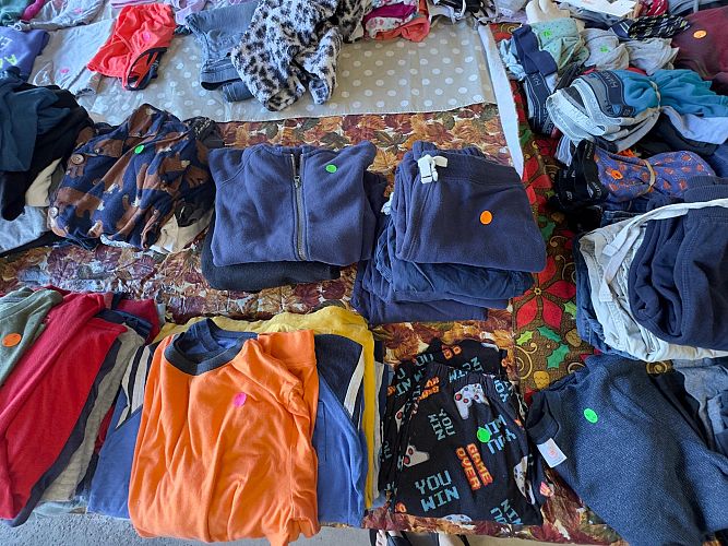 Garage sale round 2 photo