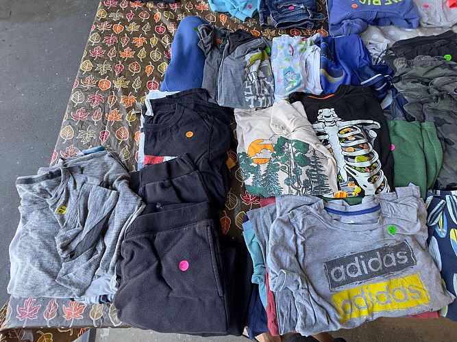 Garage sale round 2 photo