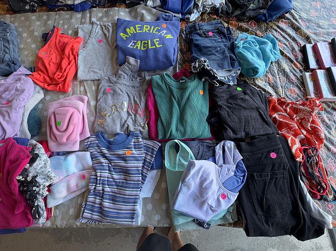 Garage sale round 2 photo