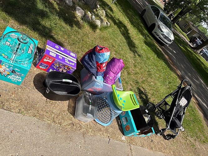 Multi family yard sale! photo