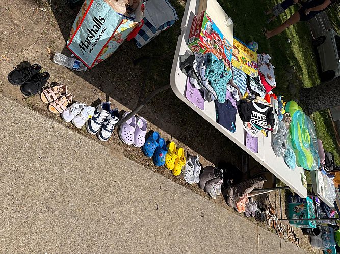 Multi family yard sale! photo