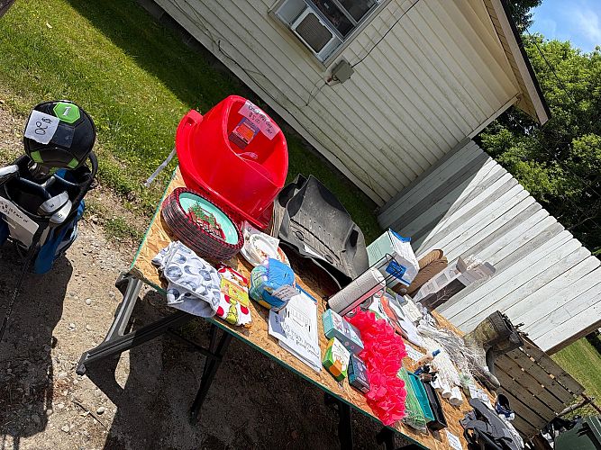 Multi family yard sale! photo