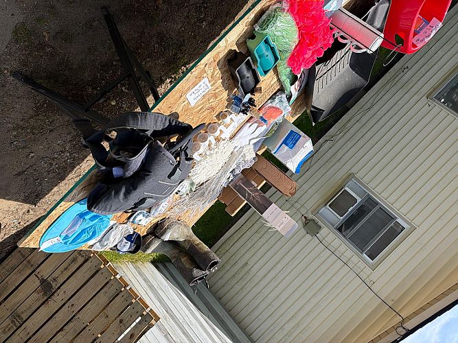 Multi family yard sale! photo