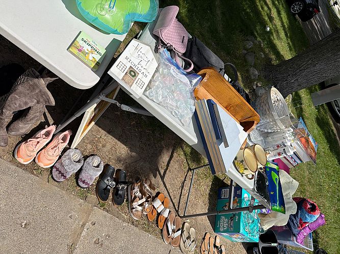 Multi family yard sale! photo
