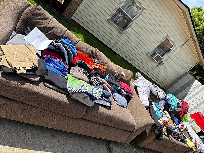 Multi family yard sale! photo