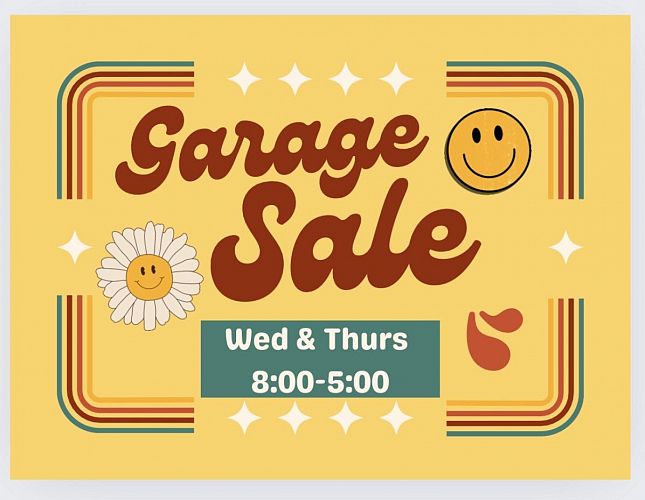 Large Family Garage Sale