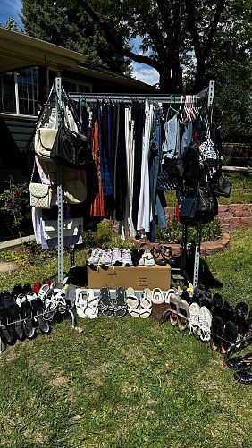 Long time resident estate sale photo