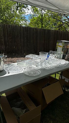 Long time resident estate sale photo