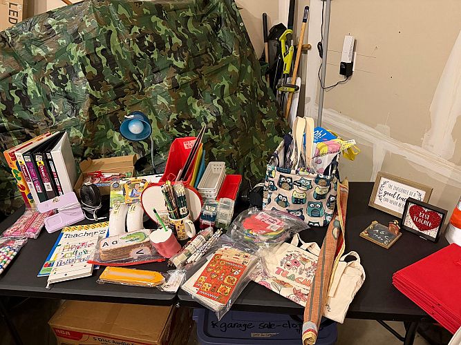 Garage sale photo
