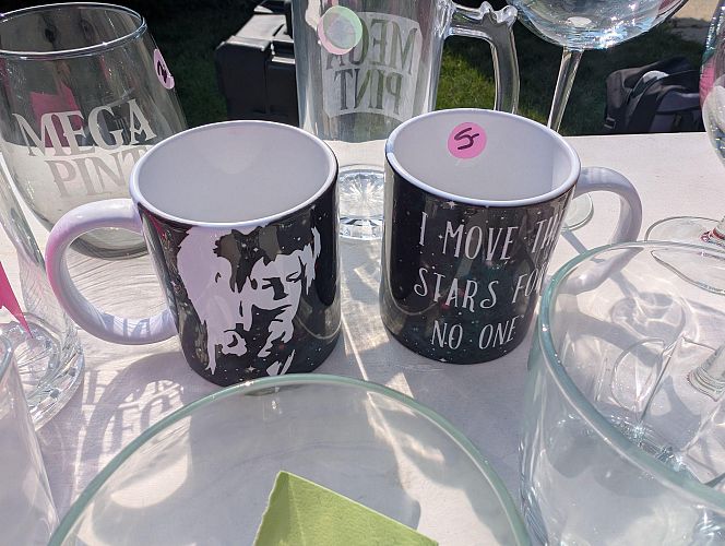 Life is like a yard sale, you never know what you're going to get. photo