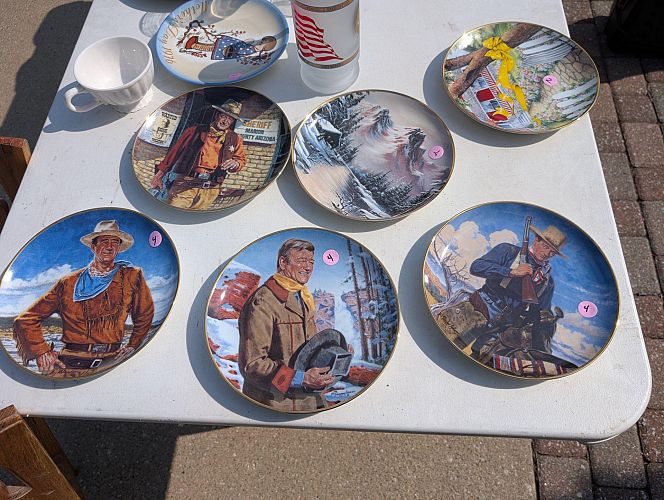 Life is like a yard sale, you never know what you're going to get. photo