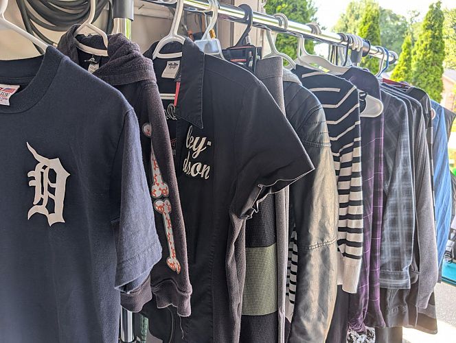 Life is like a yard sale, you never know what you're going to get. photo