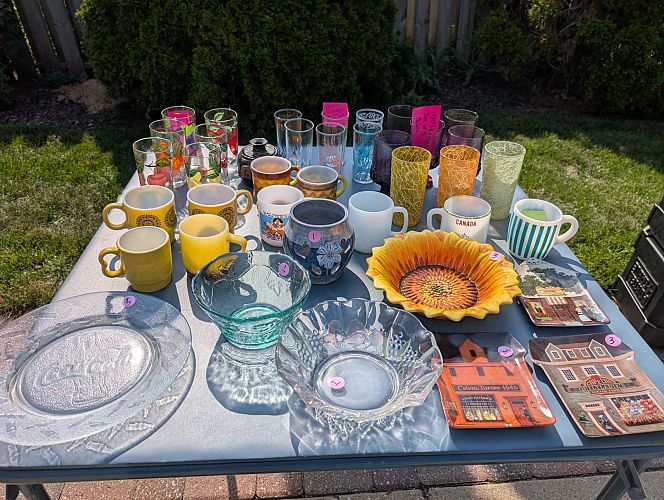 Life is like a yard sale, you never know what you're going to get. photo