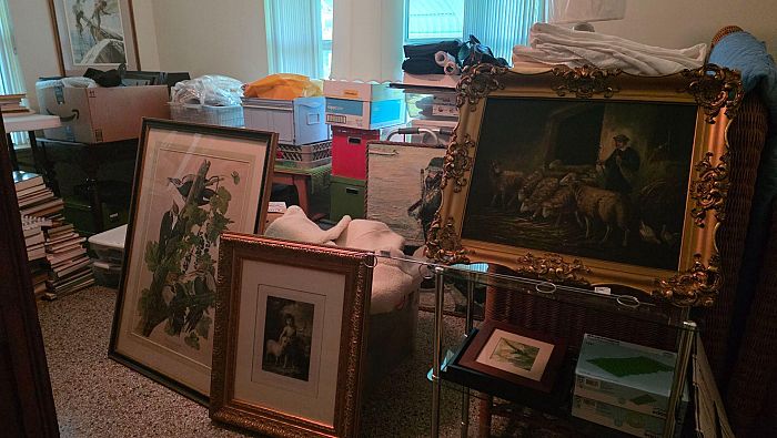 Moving Sale – Furniture, MCM, Lamps, Dishes, Tools, Books, Outdoor Seating photo