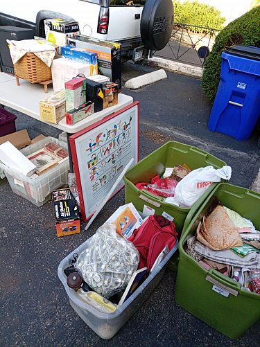 Awesome garage sale photo