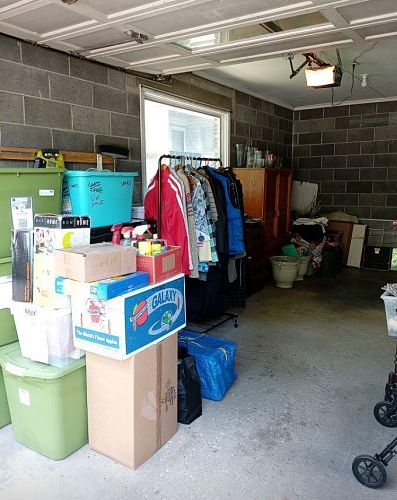 Awesome garage sale cover