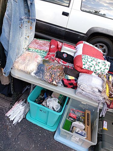 Awesome garage sale photo