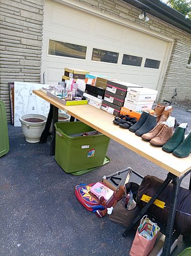 Awesome garage sale photo