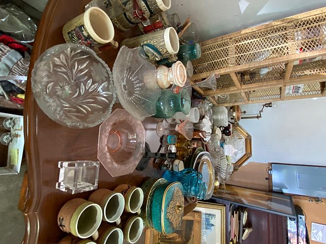 Garage Sale Tools, Vintage, Glassware, Art prints cover