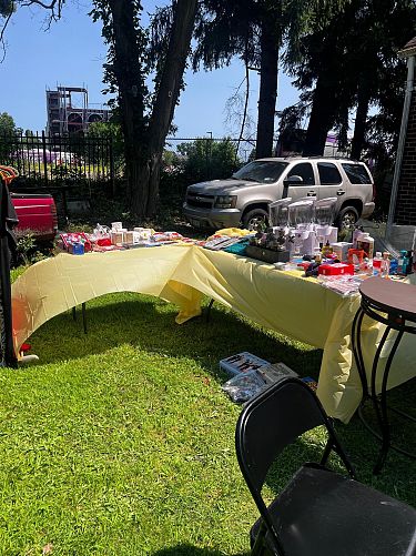 HUGE YARD SALE cover