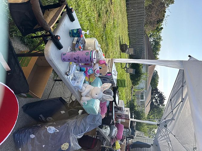 Huge garage sale photo