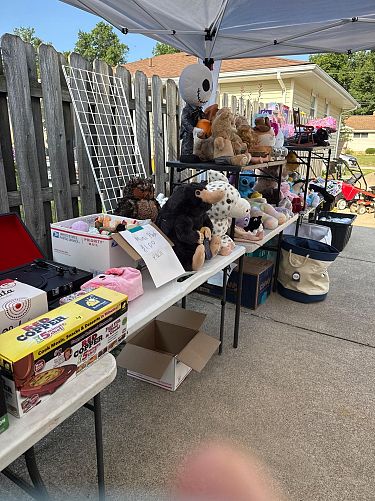 Huge garage sale photo