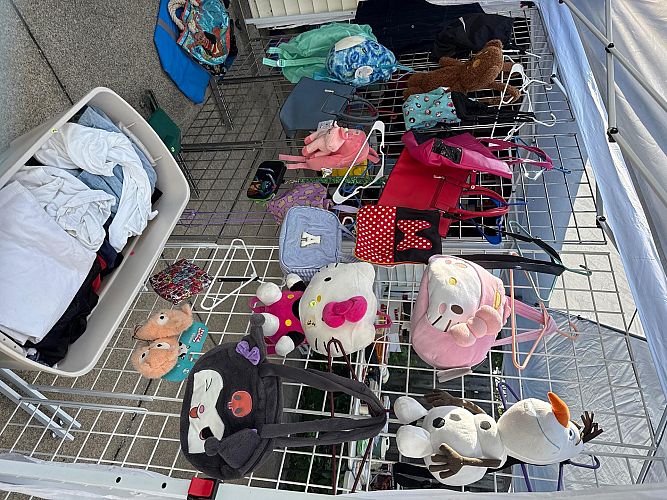 Huge garage sale photo