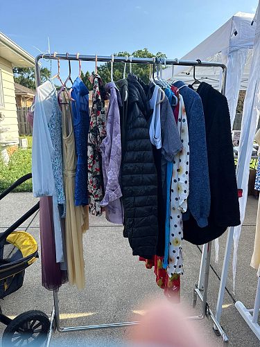 Huge garage sale photo