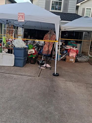 Big garage sale cover