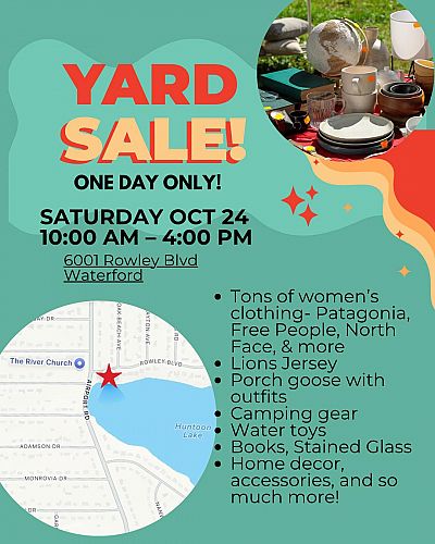 YARD SALE- ONE DAY ONLY! cover