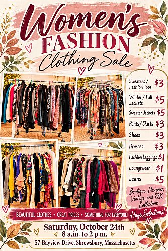 Women's Fashion Clothing Sale! cover
