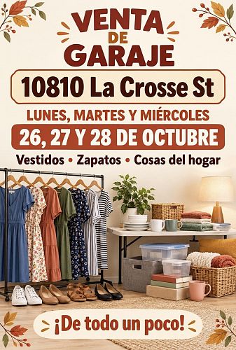 3 family garage sale