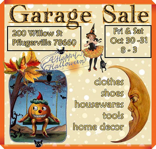 Halloween Garage Sale