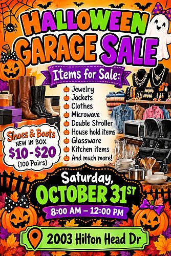 Big garage sale